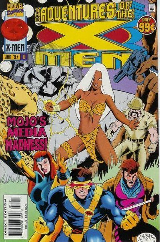 Cover of X-Men Adventures - (Season 4) #10. One of 250,000 Vintage American Comics on sale from Krypton!