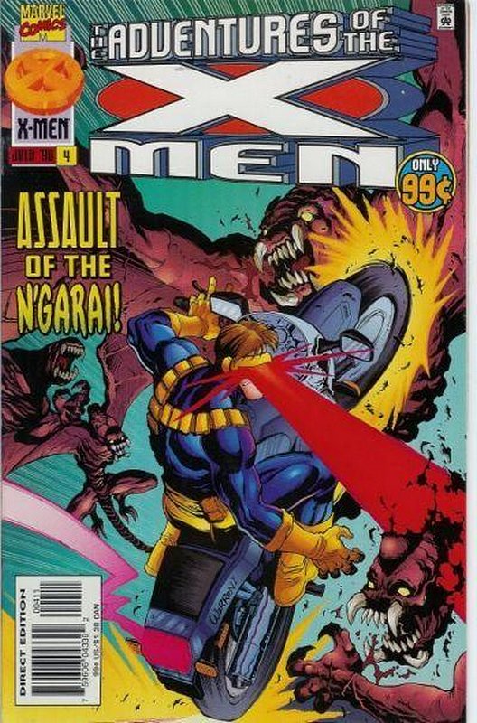 Cover of X-Men Adventures - (Season 4) #4. One of 250,000 Vintage American Comics on sale from Krypton!