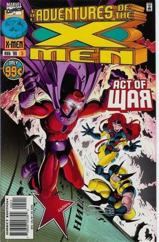 Cover of X-Men Adventures - (Season 4) #5. One of 250,000 Vintage American Comics on sale from Krypton!