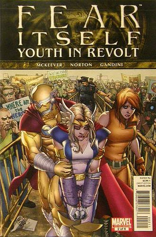Cover of Fear Itself: Youth in Revolt (2011 Ltd) #2. One of 250,000 Vintage American Comics on sale from Krypton!