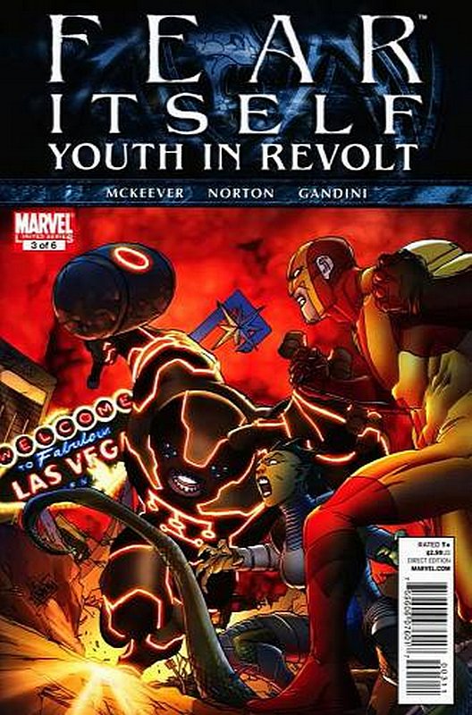Cover of Fear Itself: Youth in Revolt (2011 Ltd) #3. One of 250,000 Vintage American Comics on sale from Krypton!
