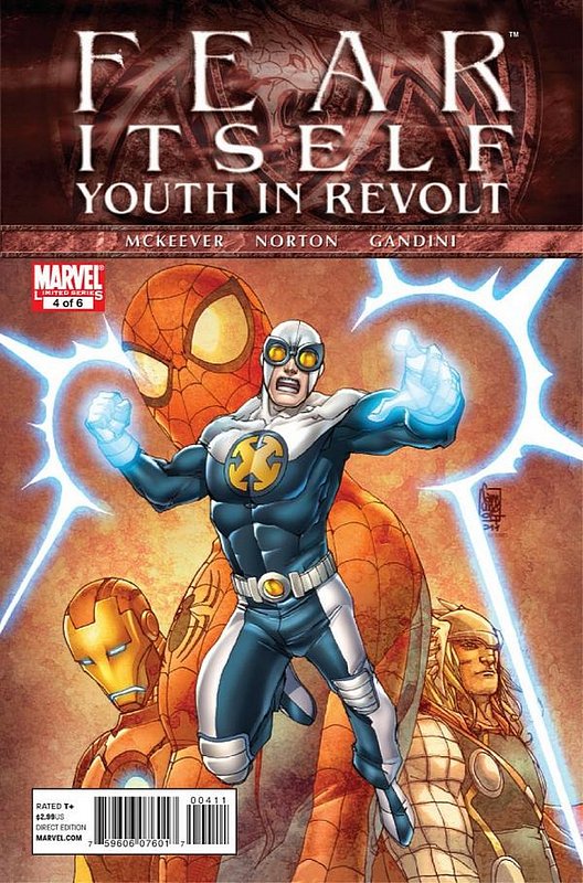 Cover of Fear Itself: Youth in Revolt (2011 Ltd) #4. One of 250,000 Vintage American Comics on sale from Krypton!