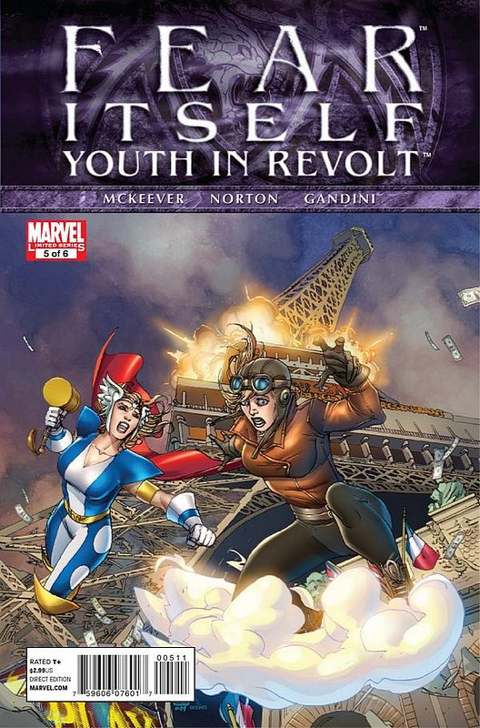 Cover of Fear Itself: Youth in Revolt (2011 Ltd) #5. One of 250,000 Vintage American Comics on sale from Krypton!