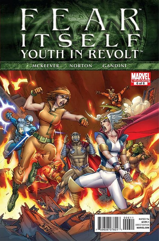 Cover of Fear Itself: Youth in Revolt (2011 Ltd) #6. One of 250,000 Vintage American Comics on sale from Krypton!