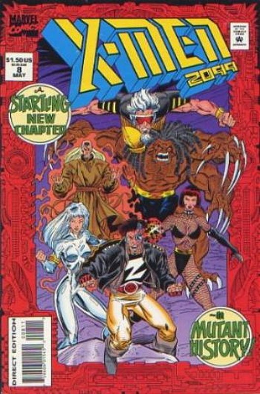 Cover of X-Men 2099 (Vol 1) #8. One of 250,000 Vintage American Comics on sale from Krypton!