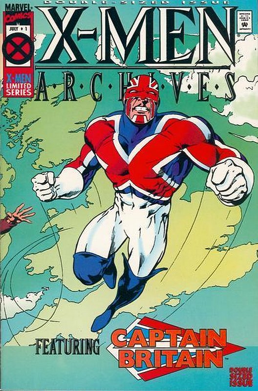 Cover of X-Men Archives: Captain Britain (Vol 1) #1. One of 250,000 Vintage American Comics on sale from Krypton!