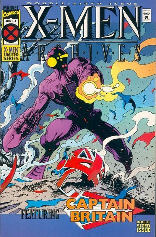 Cover of X-Men Archives: Captain Britain (Vol 1) #2. One of 250,000 Vintage American Comics on sale from Krypton!