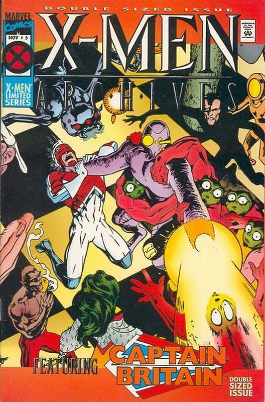 Cover of X-Men Archives: Captain Britain (Vol 1) #5. One of 250,000 Vintage American Comics on sale from Krypton!