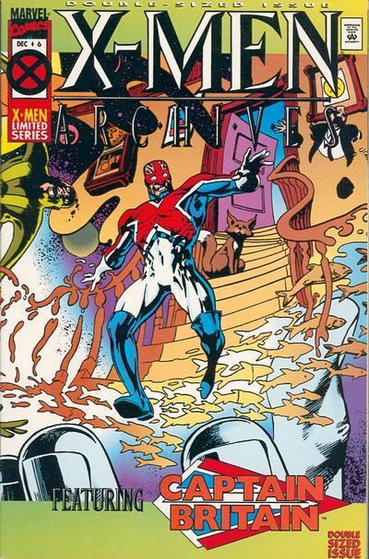 Cover of X-Men Archives: Captain Britain (Vol 1) #6. One of 250,000 Vintage American Comics on sale from Krypton!