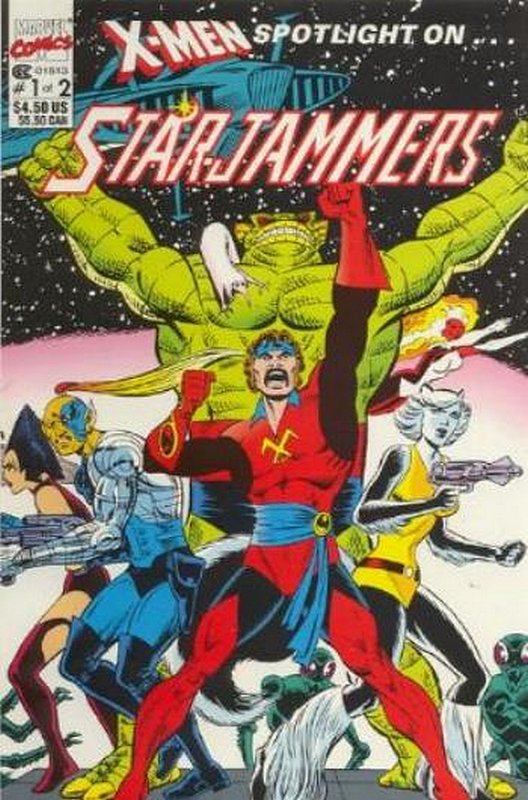 Cover of X-Men Spotlight: The Starjammers (1990 Ltd) #1. One of 250,000 Vintage American Comics on sale from Krypton!