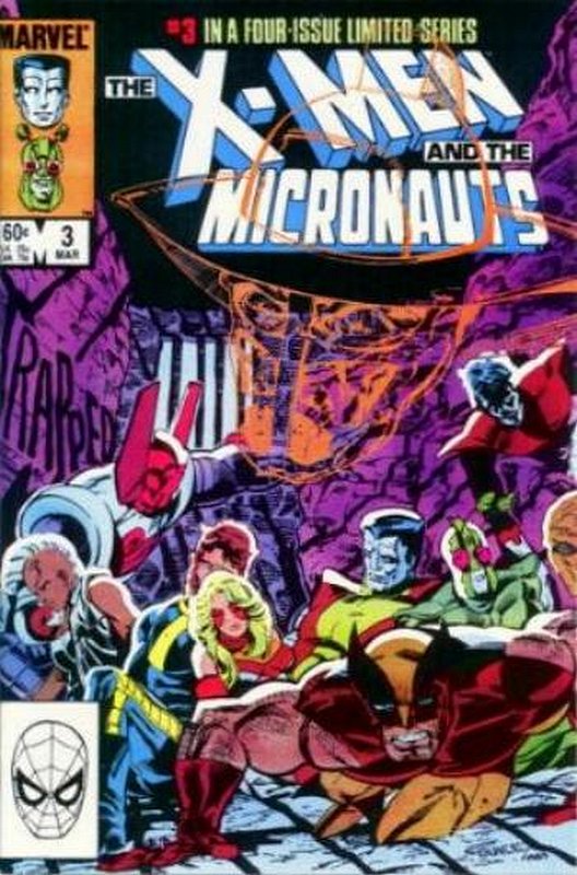 Cover of X-Men & Micronauts (1994 Ltd) #3. One of 250,000 Vintage American Comics on sale from Krypton!