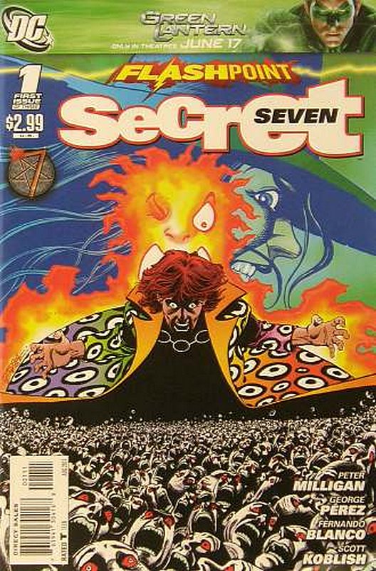 Cover of Flashpoint: Secret Seven (2011 Ltd) #1. One of 250,000 Vintage American Comics on sale from Krypton!