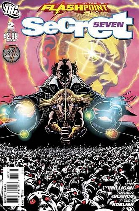Cover of Flashpoint: Secret Seven (2011 Ltd) #2. One of 250,000 Vintage American Comics on sale from Krypton!