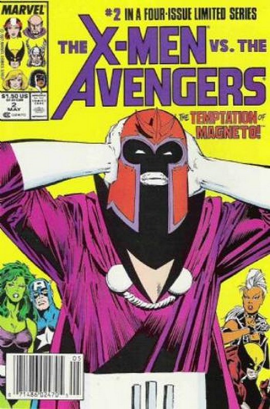 Cover of X-Men vs The Avengers (1987 Ltd) #2. One of 250,000 Vintage American Comics on sale from Krypton!