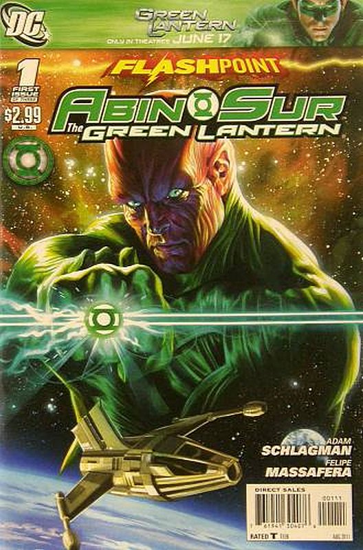 Cover of Flashpoint: Abin Sur - Green Lantern (2011 Ltd) #1. One of 250,000 Vintage American Comics on sale from Krypton!