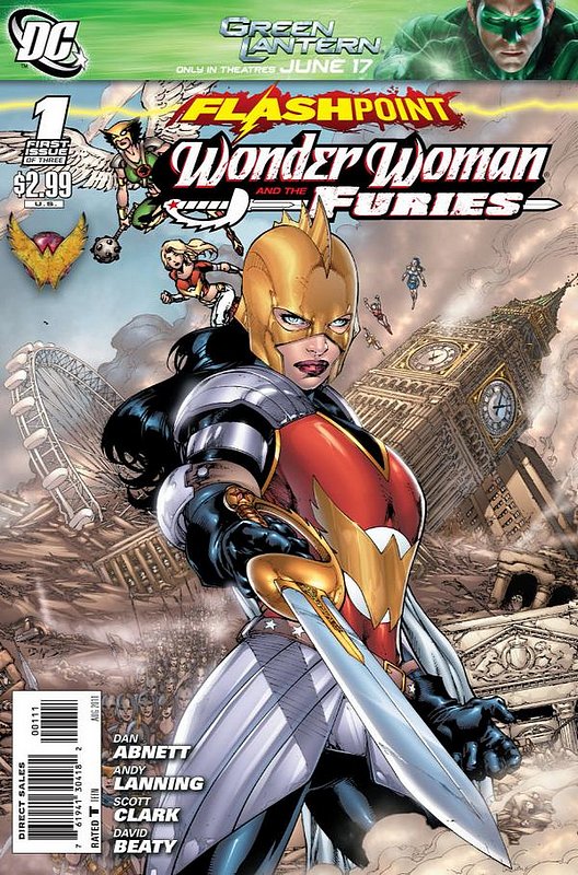 Cover of Flashpoint: Wonder Woman & Furies (2011 Ltd) #1. One of 250,000 Vintage American Comics on sale from Krypton!