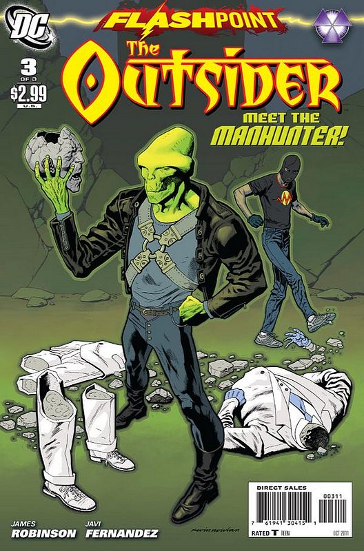 Cover of Flashpoint: The Outsider (2011 Ltd) #3. One of 250,000 Vintage American Comics on sale from Krypton!