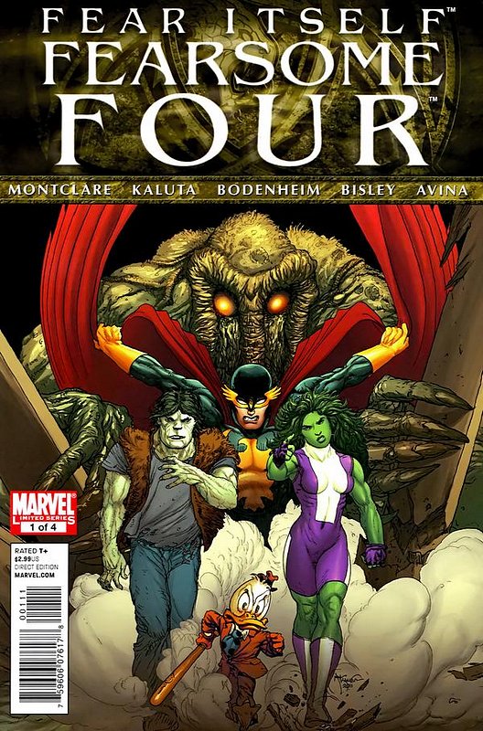 Cover of Fear Itself: Fearsome Four (2011 Ltd) #1. One of 250,000 Vintage American Comics on sale from Krypton!