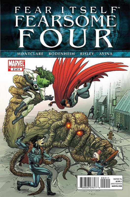 Cover of Fear Itself: Fearsome Four (2011 Ltd) #2. One of 250,000 Vintage American Comics on sale from Krypton!
