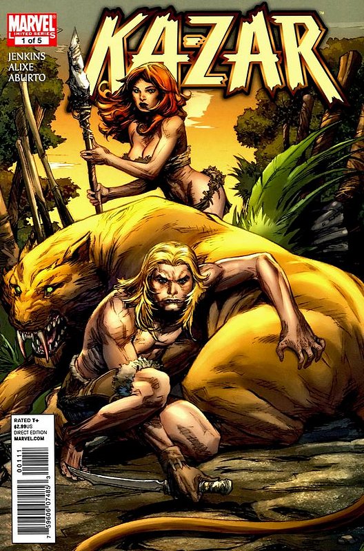 Cover of Ka-Zar (2011 Ltd) #1. One of 250,000 Vintage American Comics on sale from Krypton!