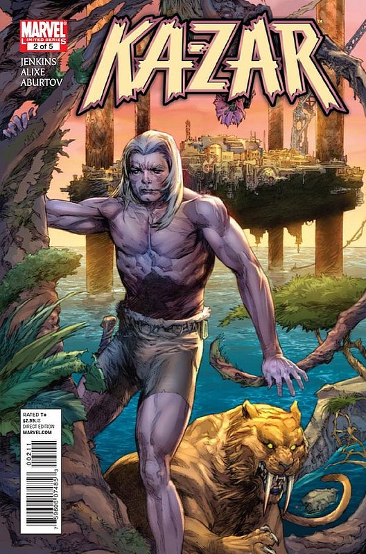 Cover of Ka-Zar (2011 Ltd) #2. One of 250,000 Vintage American Comics on sale from Krypton!