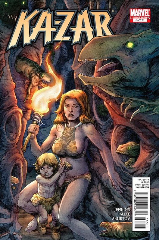 Cover of Ka-Zar (2011 Ltd) #3. One of 250,000 Vintage American Comics on sale from Krypton!