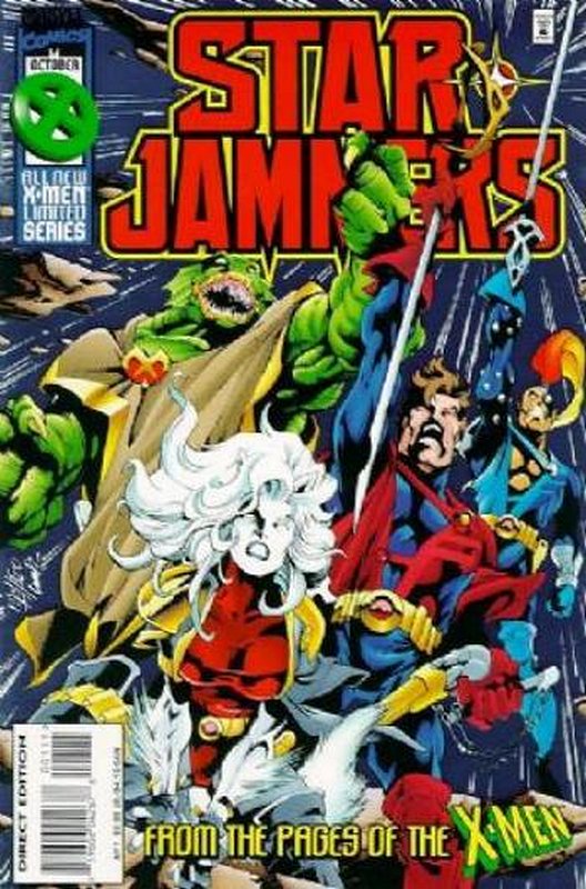 Cover of Starjammers (1995-96 Ltd) #1. One of 250,000 Vintage American Comics on sale from Krypton!
