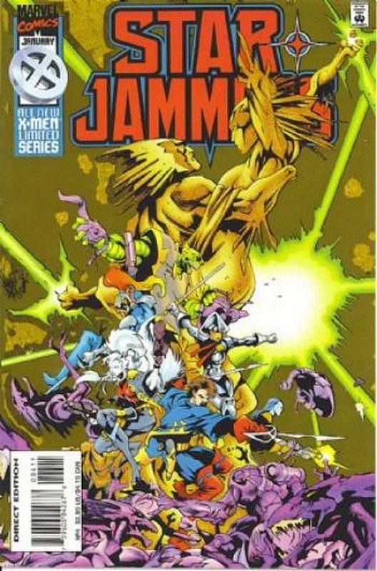 Cover of Starjammers (1995-96 Ltd) #4. One of 250,000 Vintage American Comics on sale from Krypton!