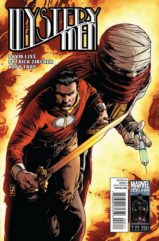 Cover of Mystery Men (2011 Ltd) #3. One of 250,000 Vintage American Comics on sale from Krypton!