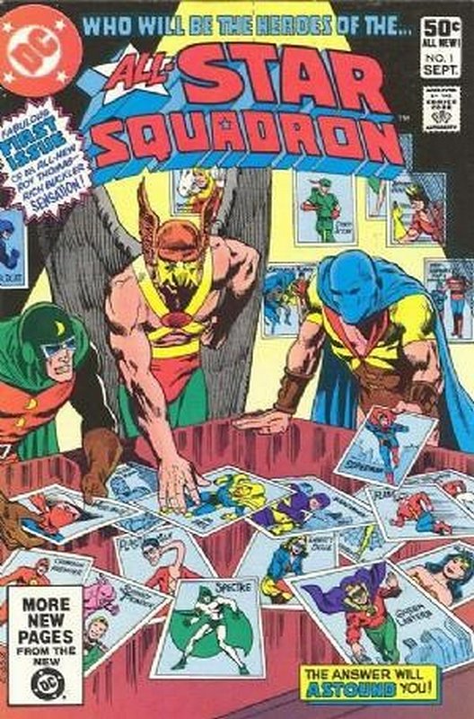 Cover of All-Star Squadron (Vol 1) #1. One of 250,000 Vintage American Comics on sale from Krypton!