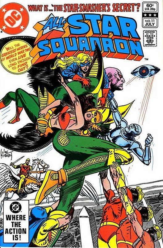 Cover of All-Star Squadron (Vol 1) #11. One of 250,000 Vintage American Comics on sale from Krypton!