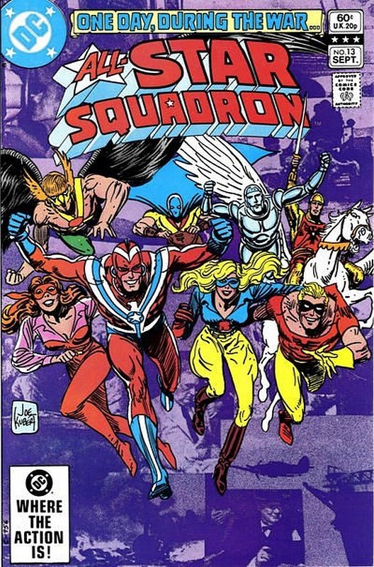 Cover of All-Star Squadron (Vol 1) #13. One of 250,000 Vintage American Comics on sale from Krypton!