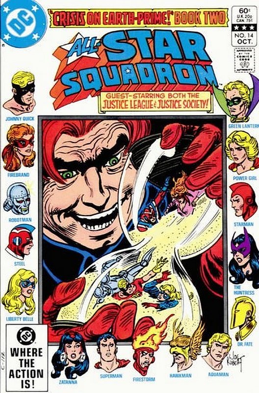 Cover of All-Star Squadron (Vol 1) #14. One of 250,000 Vintage American Comics on sale from Krypton!