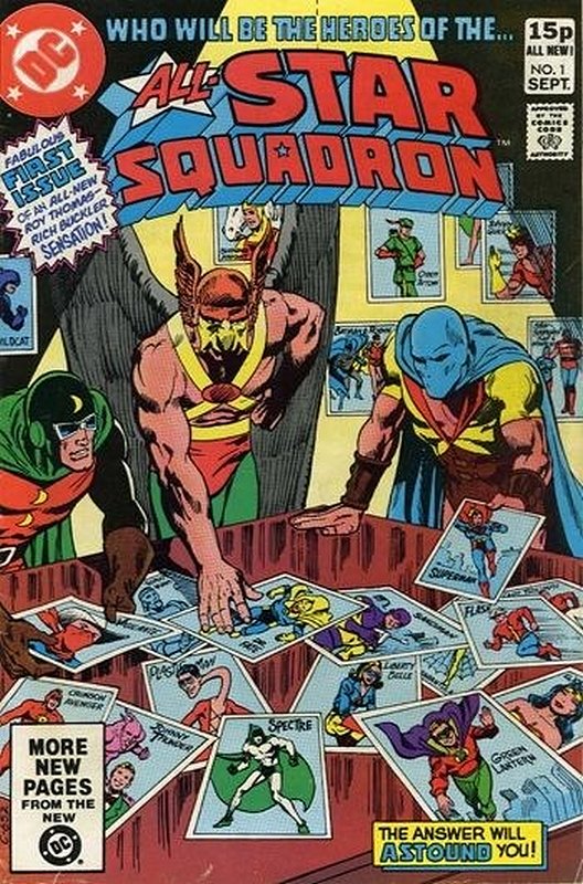 Cover of All-Star Squadron (Vol 1) #1. One of 250,000 Vintage American Comics on sale from Krypton!