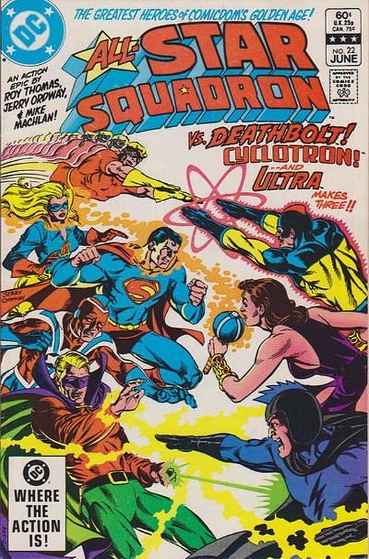 Cover of All-Star Squadron (Vol 1) #22. One of 250,000 Vintage American Comics on sale from Krypton!