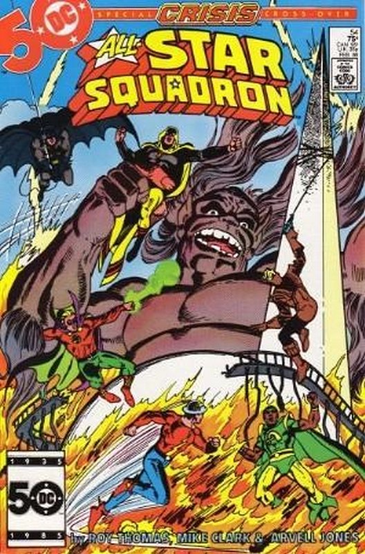 Cover of All-Star Squadron (Vol 1) #54. One of 250,000 Vintage American Comics on sale from Krypton!