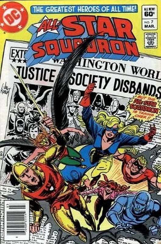 Cover of All-Star Squadron (Vol 1) #7. One of 250,000 Vintage American Comics on sale from Krypton!