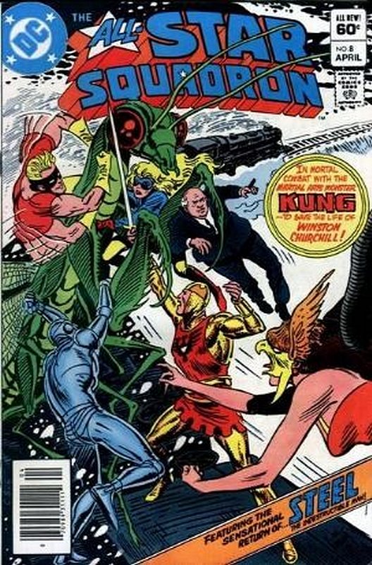 Cover of All-Star Squadron (Vol 1) #8. One of 250,000 Vintage American Comics on sale from Krypton!