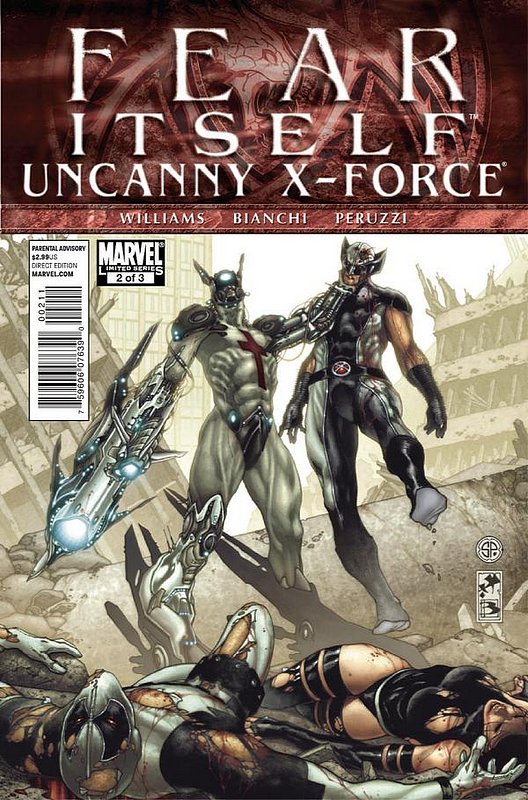 Cover of Fear Itself: Uncanny X-Force (2011 Ltd) #2. One of 250,000 Vintage American Comics on sale from Krypton!
