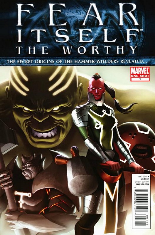 Cover of Fear Itself: The Worthy (2011 One Shot) #1. One of 250,000 Vintage American Comics on sale from Krypton!