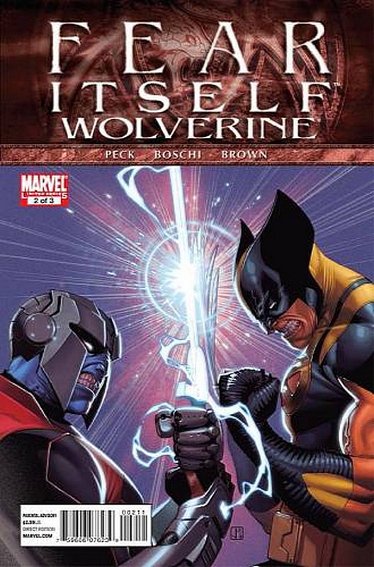 Cover of Fear Itself: Wolverine (2011 Ltd) #2. One of 250,000 Vintage American Comics on sale from Krypton!