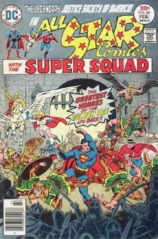 Cover of All-Star Comics (Vol 1) #64. One of 250,000 Vintage American Comics on sale from Krypton!