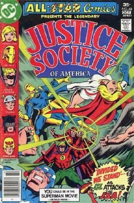 Cover of All-Star Comics (Vol 1) #68. One of 250,000 Vintage American Comics on sale from Krypton!