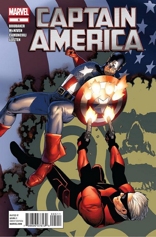 Cover of Captain America (Vol 6) #5. One of 250,000 Vintage American Comics on sale from Krypton!