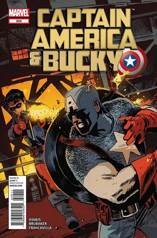 Cover of Captain America & Bucky #626. One of 250,000 Vintage American Comics on sale from Krypton!