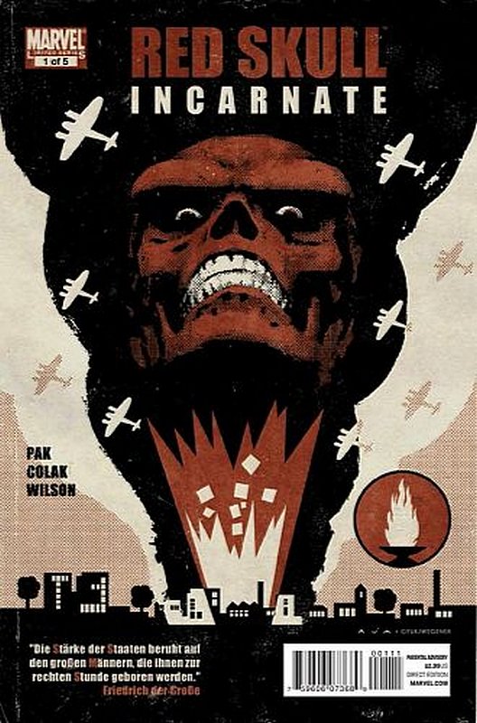 Cover of Red Skull (2011 Ltd) #1. One of 250,000 Vintage American Comics on sale from Krypton!