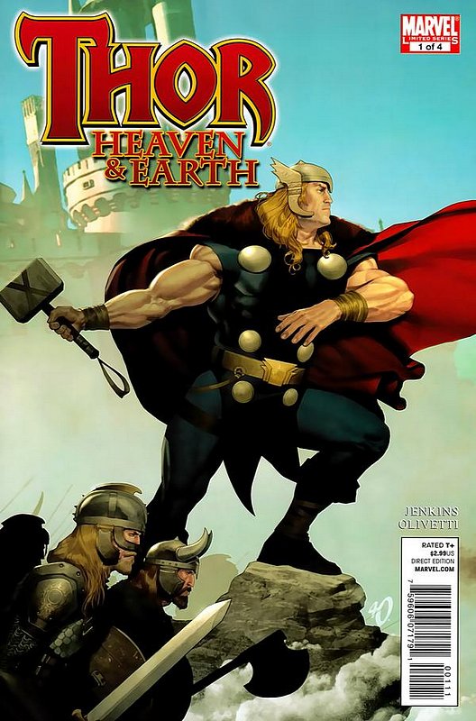 Cover of Thor: Heaven & Earth (2011 Ltd) #1. One of 250,000 Vintage American Comics on sale from Krypton!