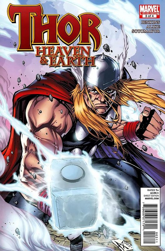 Cover of Thor: Heaven & Earth (2011 Ltd) #3. One of 250,000 Vintage American Comics on sale from Krypton!