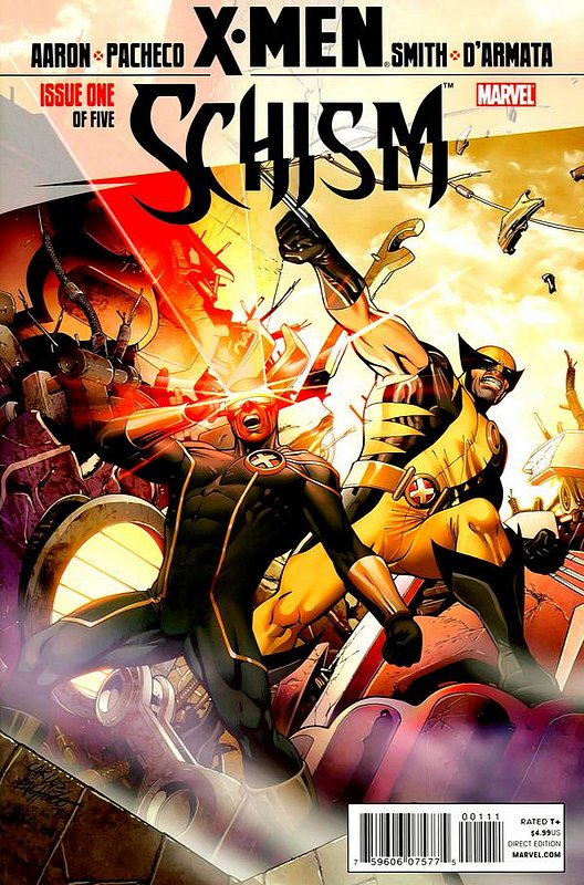 Cover of X-Men: Schism (2011 Ltd) #1. One of 250,000 Vintage American Comics on sale from Krypton!