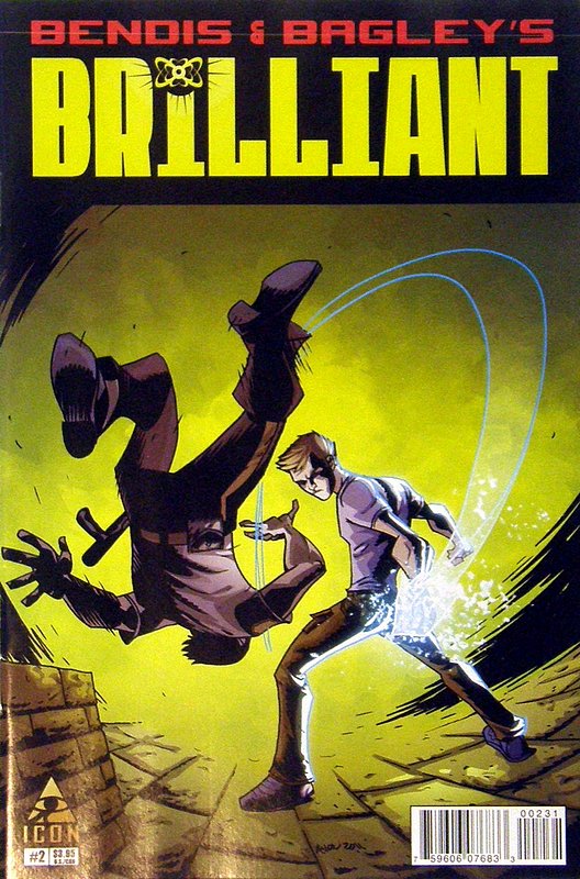 Cover of Brilliant (Vol 1) #2. One of 250,000 Vintage American Comics on sale from Krypton!